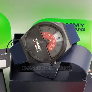 Tommy Hilfiger Leather Strap Watch