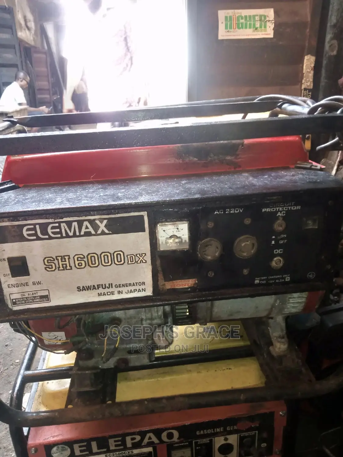 Original (ELEMAX) 6000kva Generator(Japan)