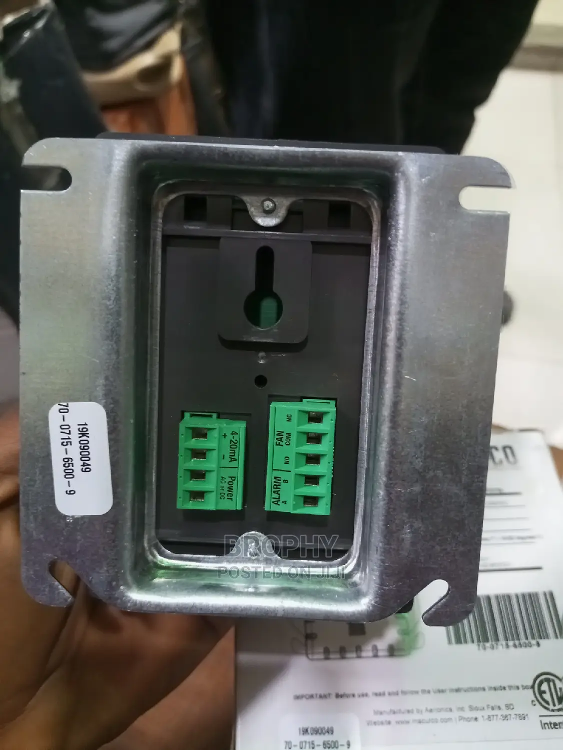 Mecurco Cm 6 CO Gas Detector