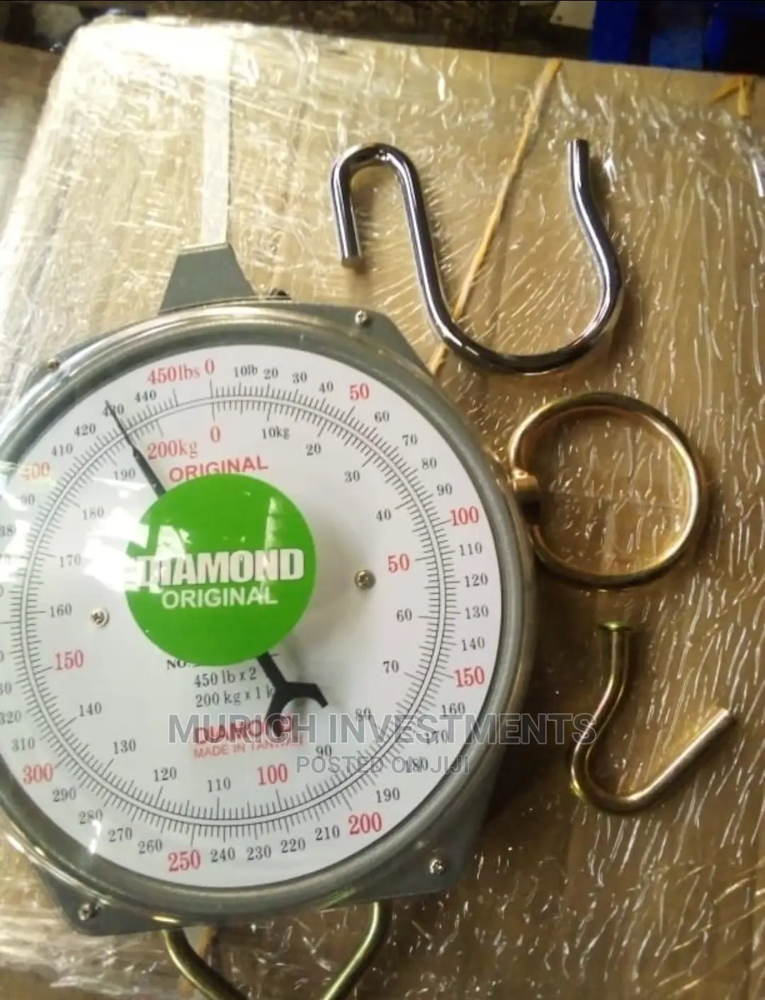 Diamond 200kg Hanging Scale