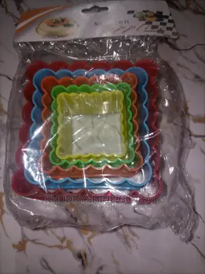 5pcs Square Fondant Cake Cutters