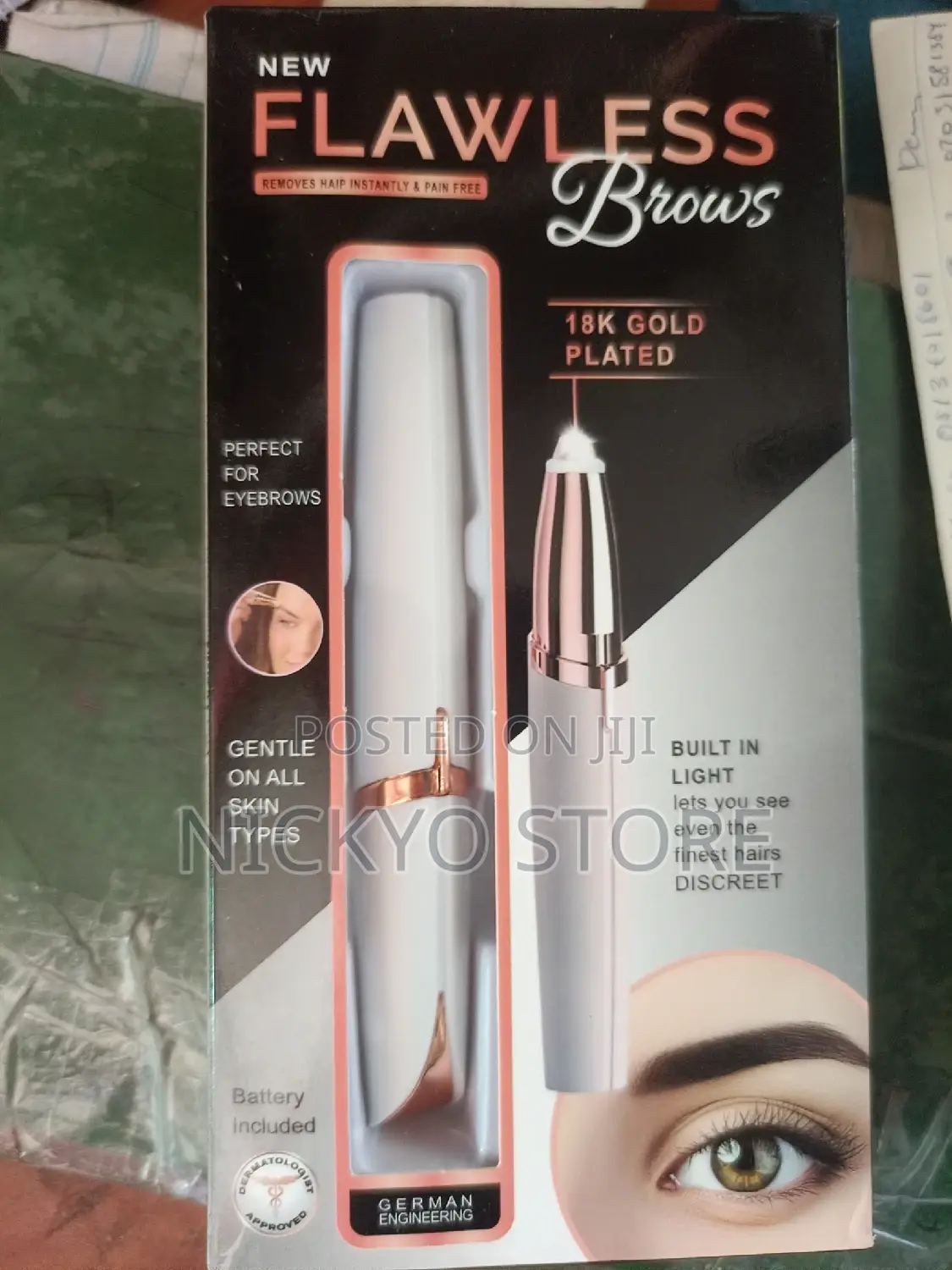 Flawless Eyebrows Remover