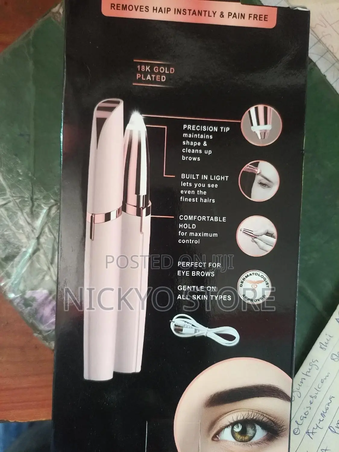 Flawless Eyebrows Remover