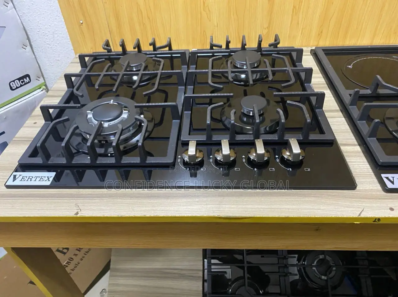 Quality Vertex 4 Burner Built-in Gas Hob