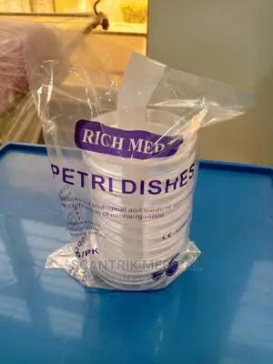 Pack Medical Consumable Glass Petri Dish
