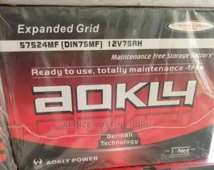 Photo - Car Battery Aokly 75ahs
