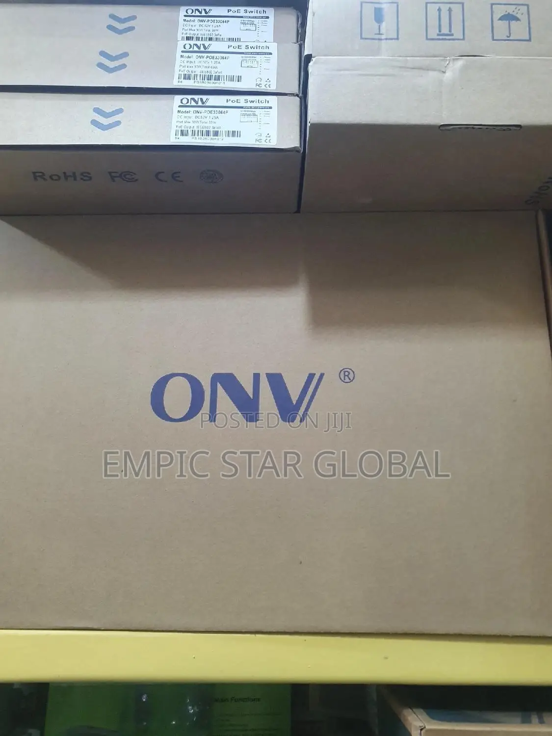 6-port Full Gigabit Poe Switch (Onv-poe33064p)