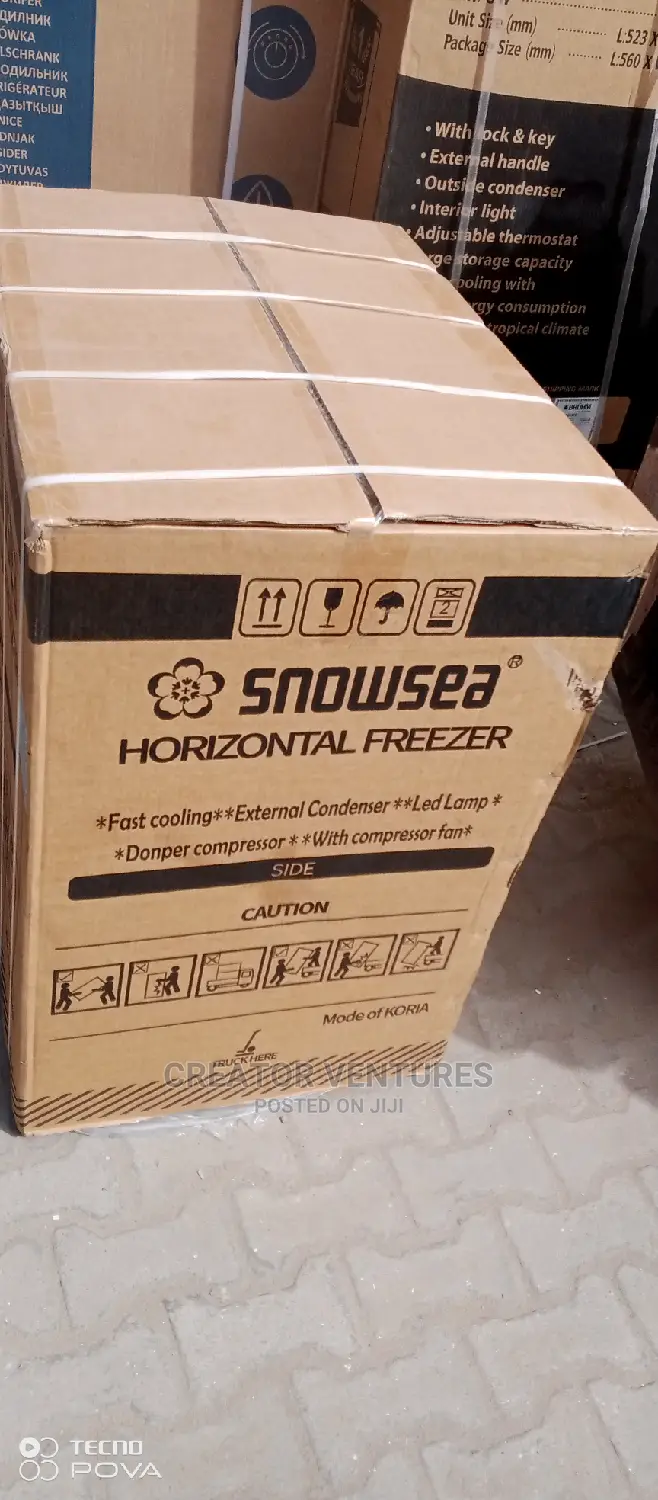 Snowsea Deep Freezer, Anti-Rust Body, Low Voltage