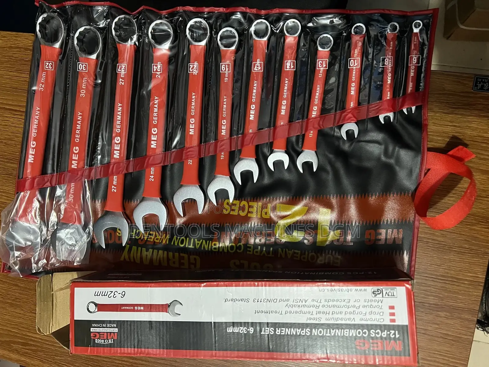 Combination Spanner Set MEG 6-32mm
