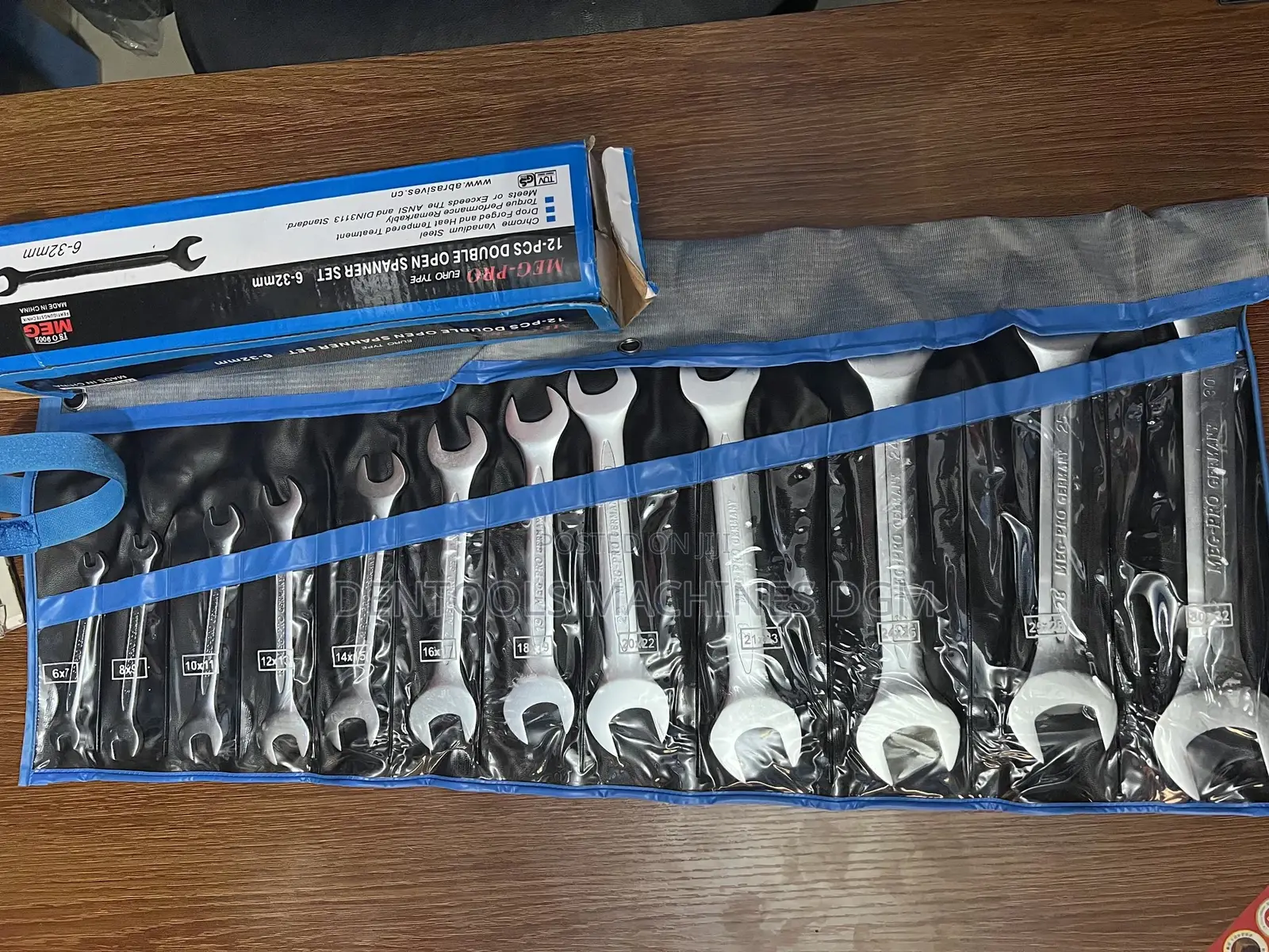 Flat Spanner Set MEG GERMANY 6-32mm
