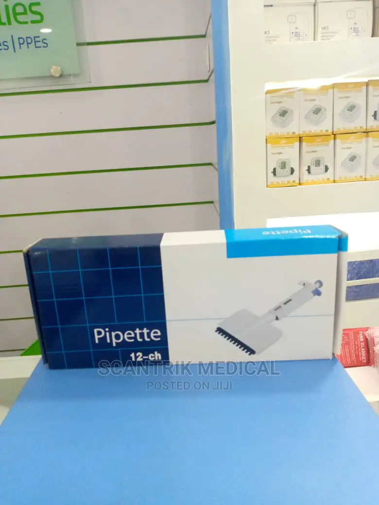 12-Channel Pipette Adjustable