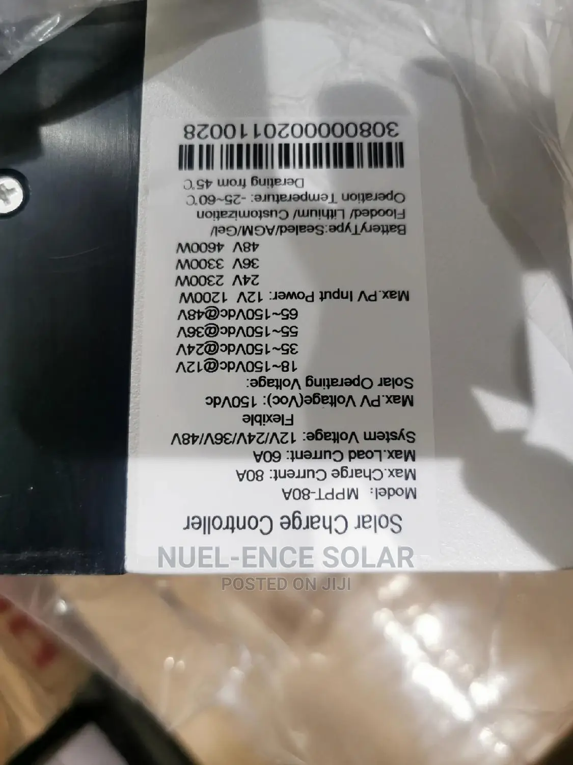 80ah 48v SMK Solar Charge Controller.