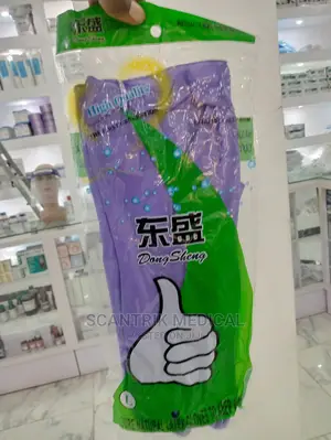Disposable Nitrile Chemical Gloves, Reusable Heavy Duty