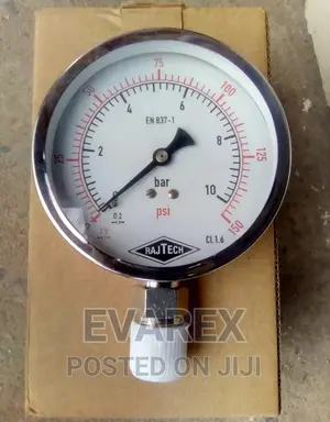 10 Bar Water Pressure Meter Gauge
