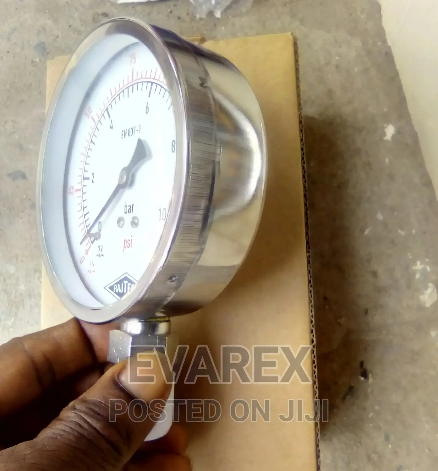 10 Bar Water Pressure Meter Gauge