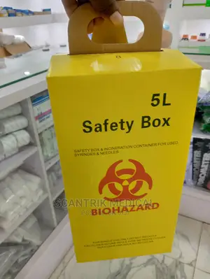 5L Needle Safety Box/ Protection
