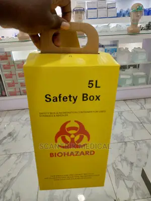 Safety Box for Used Syringes Needles – 5L