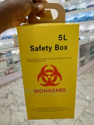 Safety Box for Medical Sharps