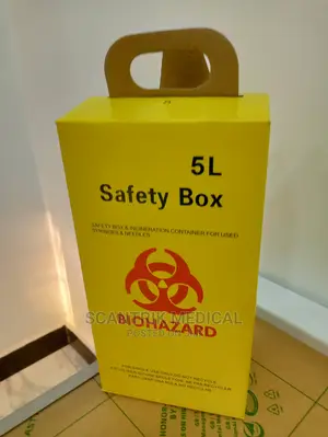 Sharps Safety Cardboard Box, for Pharmaceutical