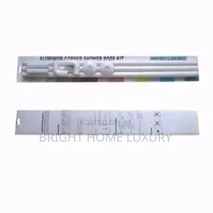 Corner Shower Curtain Rod - Curtain Not Included