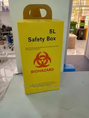 Hospital Medical Cardboard Safety Box for Used Syringe