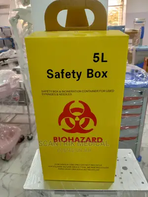 Paper Medical Safety Box for Syringe
