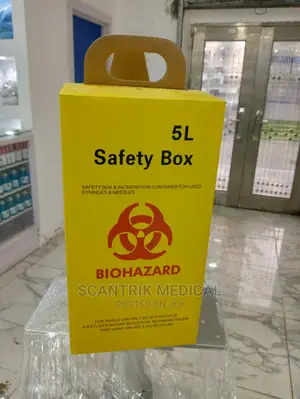 Protective Safety Box for Medical Sharps