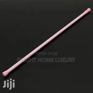 Adjustable Shower Curtain Pole - Curtain Not Included