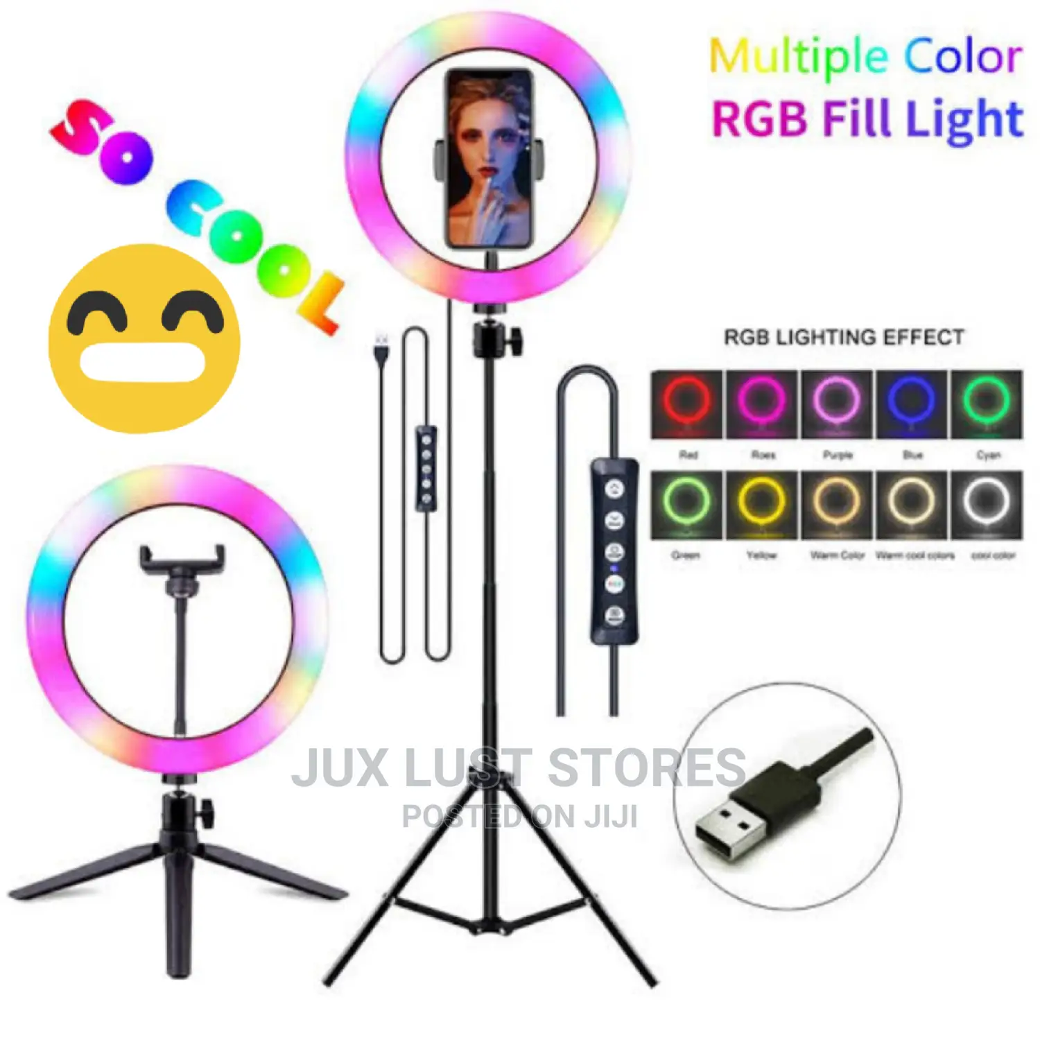 10 Inches RGB Ringlight