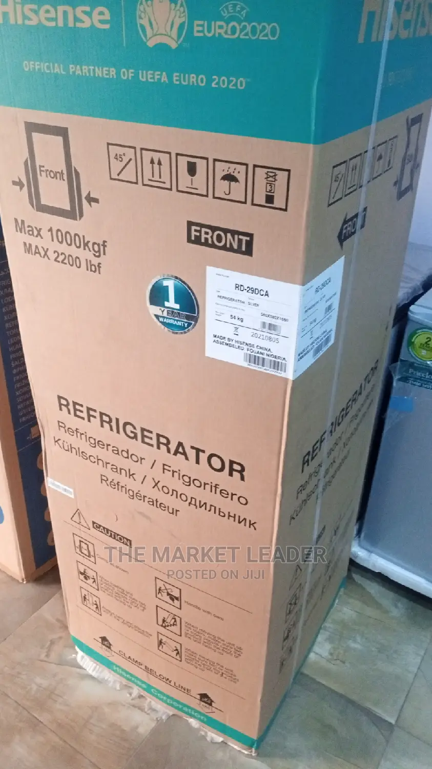 Hisense Fridge 29dca Bottom Freezer, Double Door