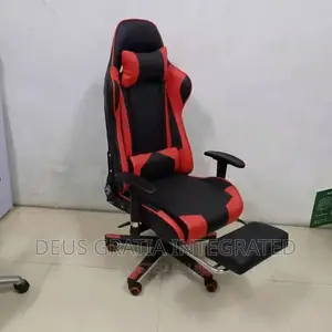 Gaming Chair With Footrest