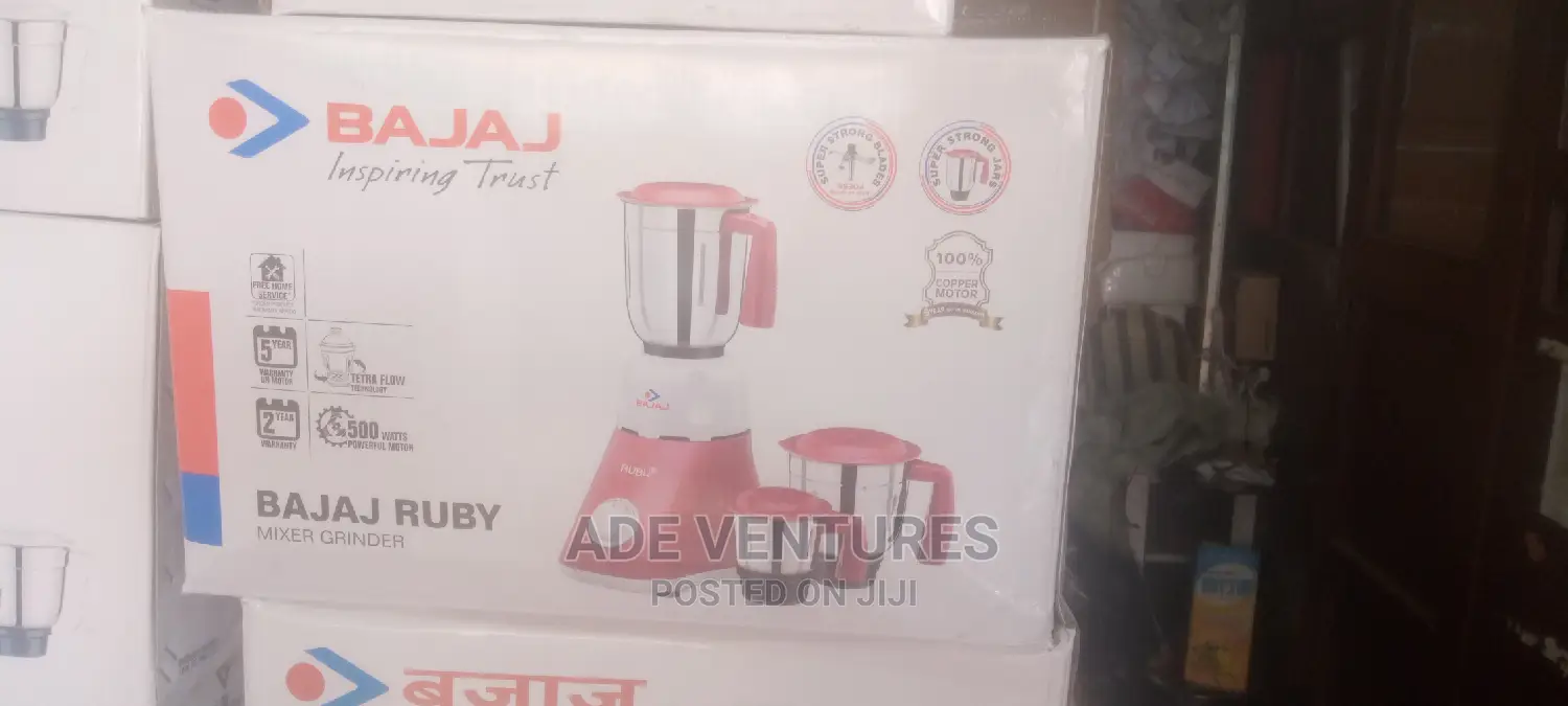 Bajaj Ruby Mixer Grinder 500 W in Lagos Island (Eko) Kitchen