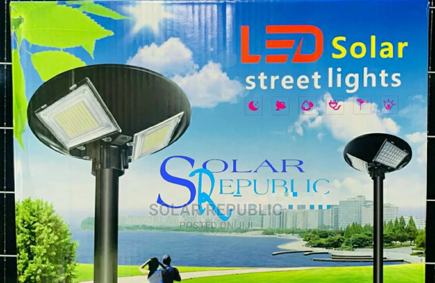 Solar UFO 150W Garden Light