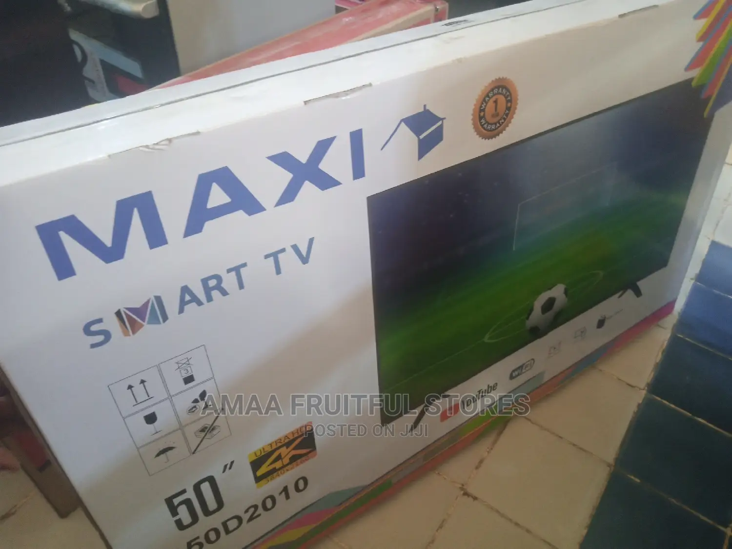 Maxi 50inches 4k Smart TV