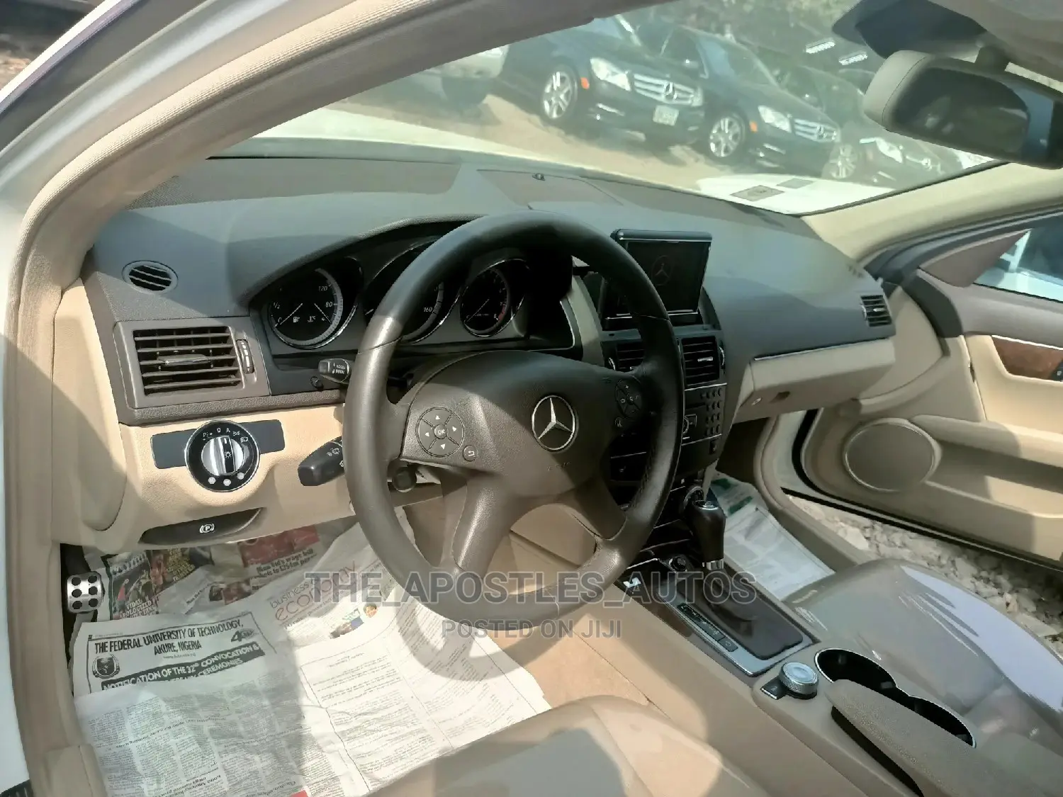 Mercedes-Benz C300 2010 White