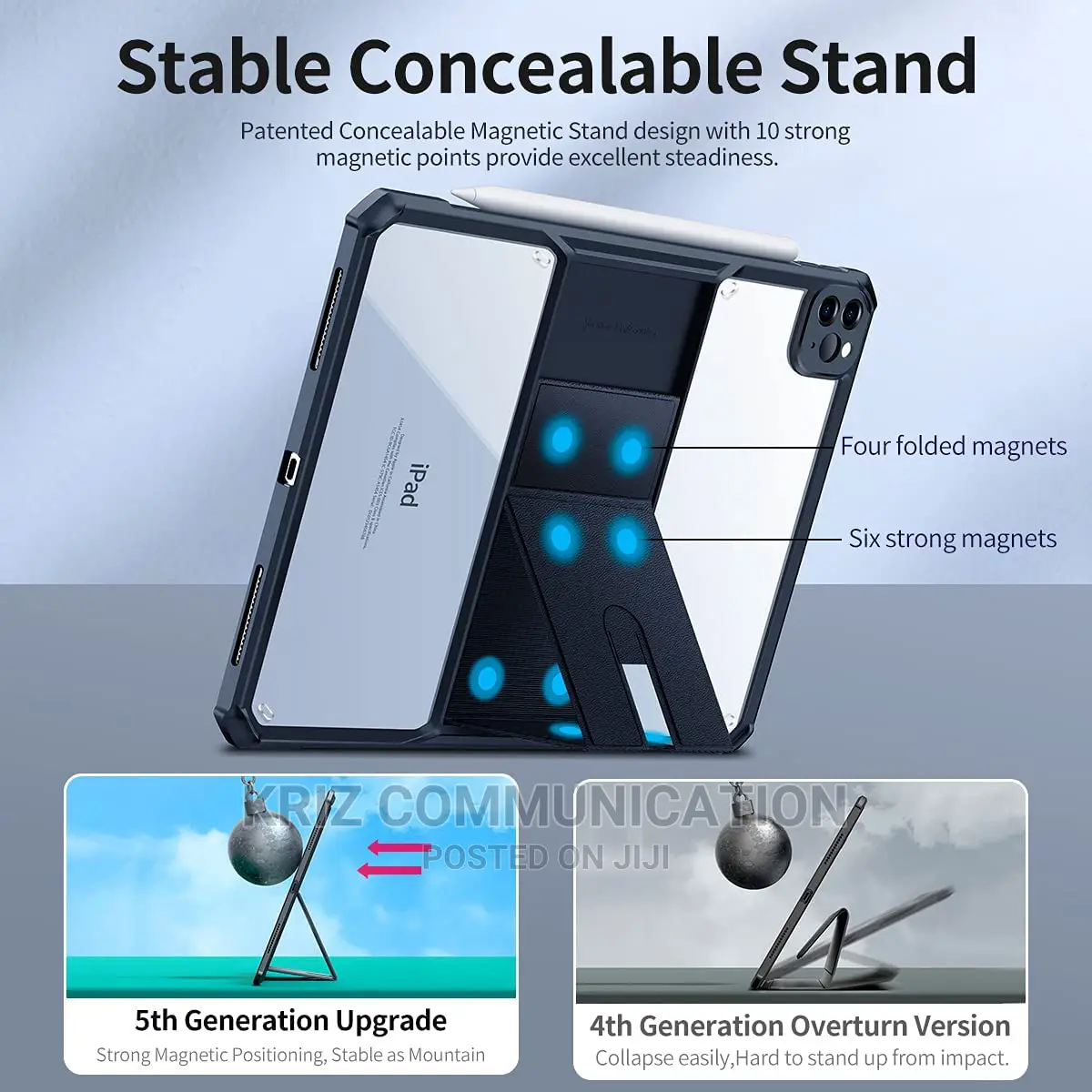 Shockproof Case With Magnetic Stand Case for iPad Pro 12.9