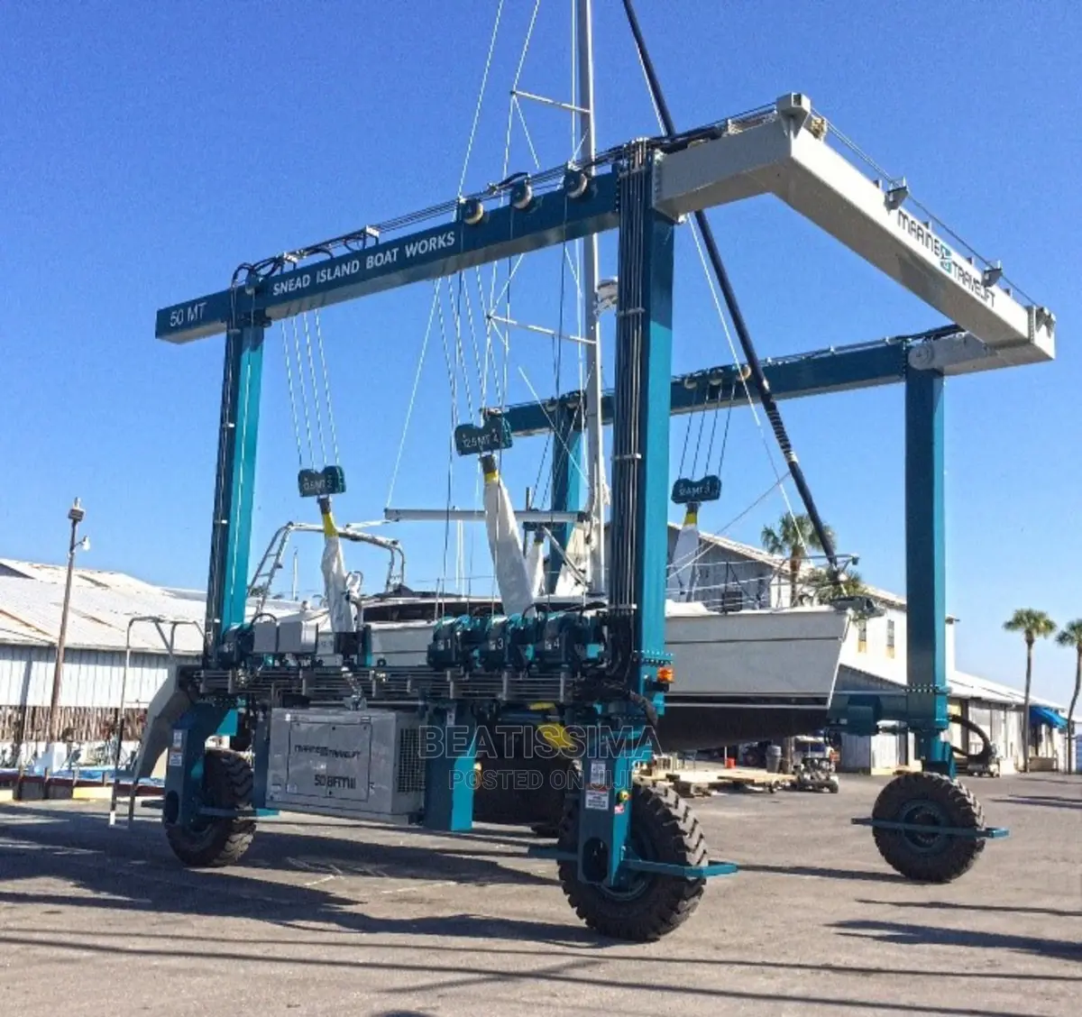 Heavy Duty Mobile Hoist Crane