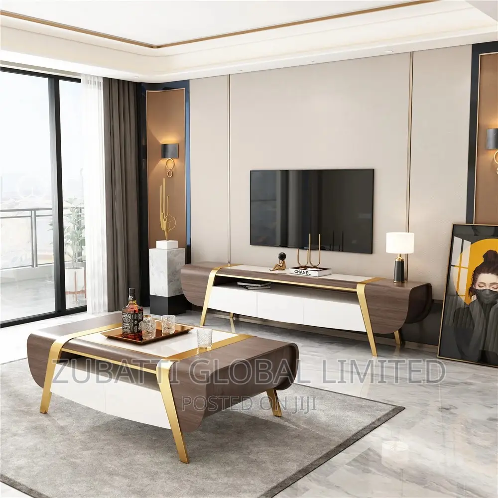 Foreign Television Stand and Center Table