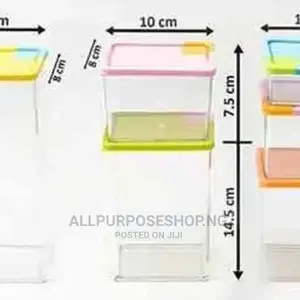 Savvy Pocket Block Container 6 Pcs