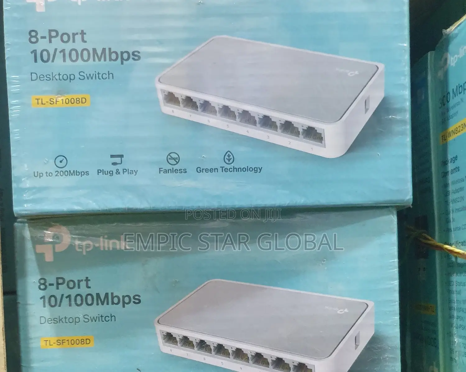 Tp-Link 8-Port 10/100mbps Desktop Switch TL-SF1008D