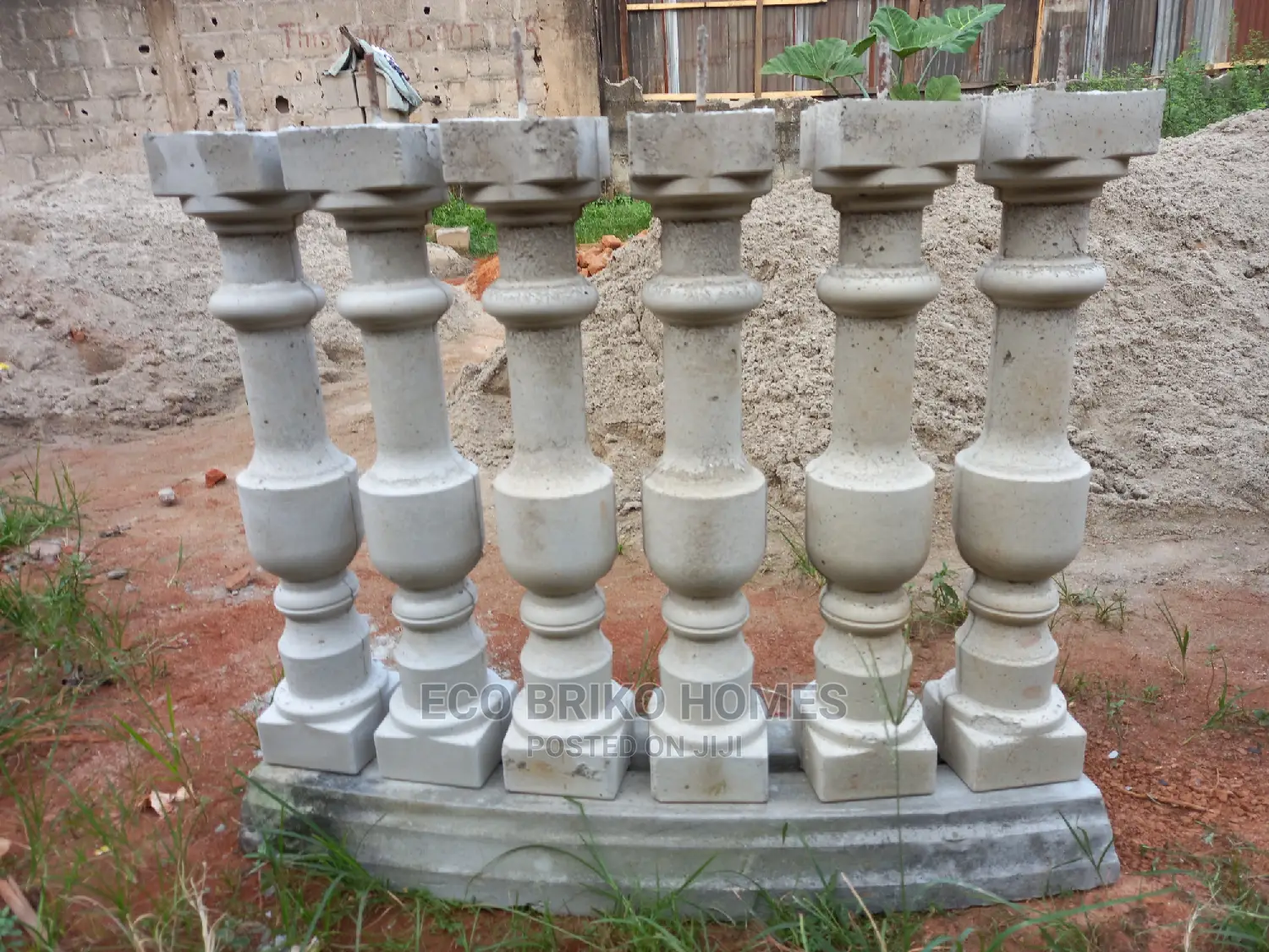 Baroque Style Concrete Baluster