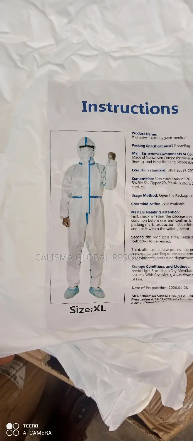 Disposable Coveralls