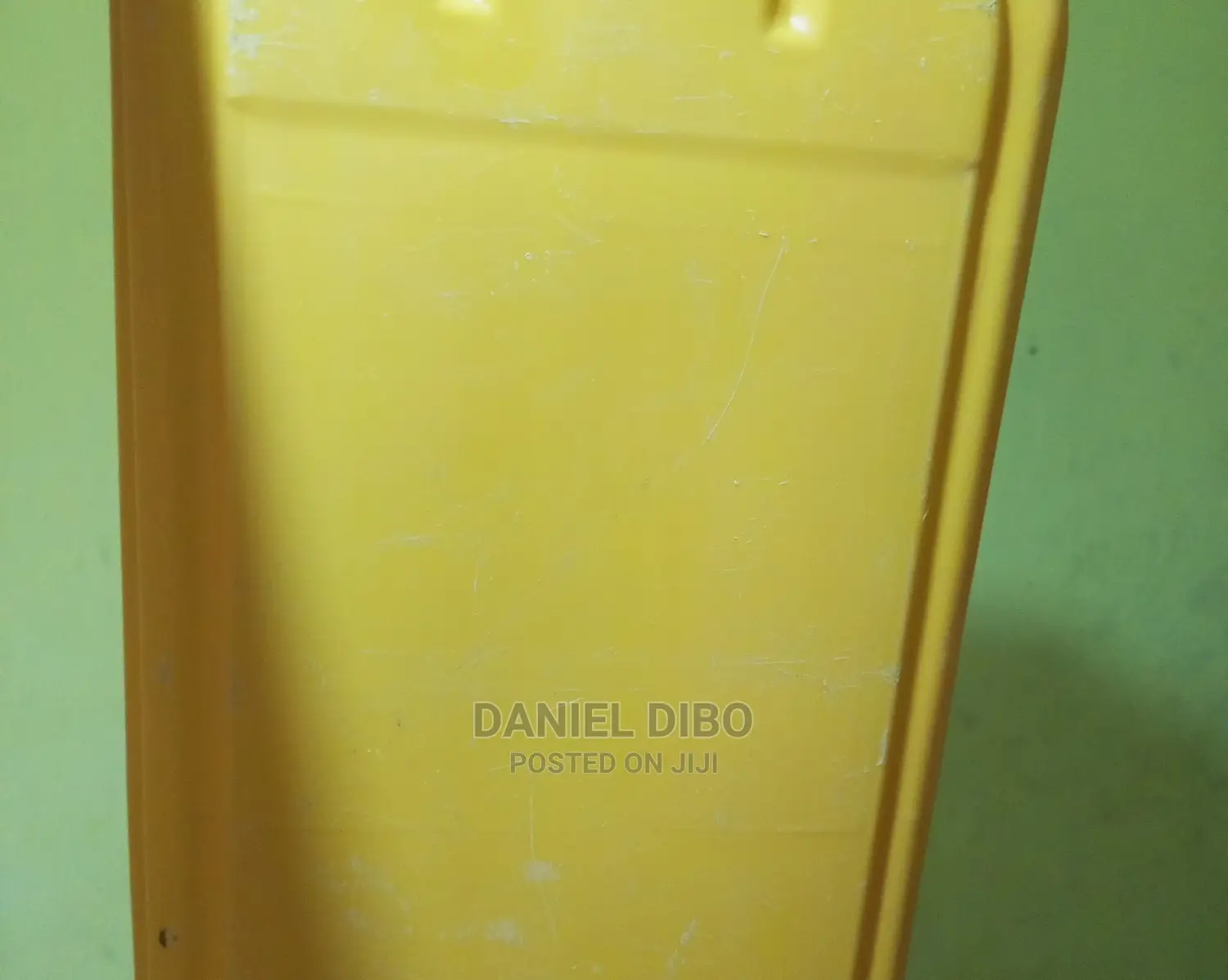 Empty Yellow Keg