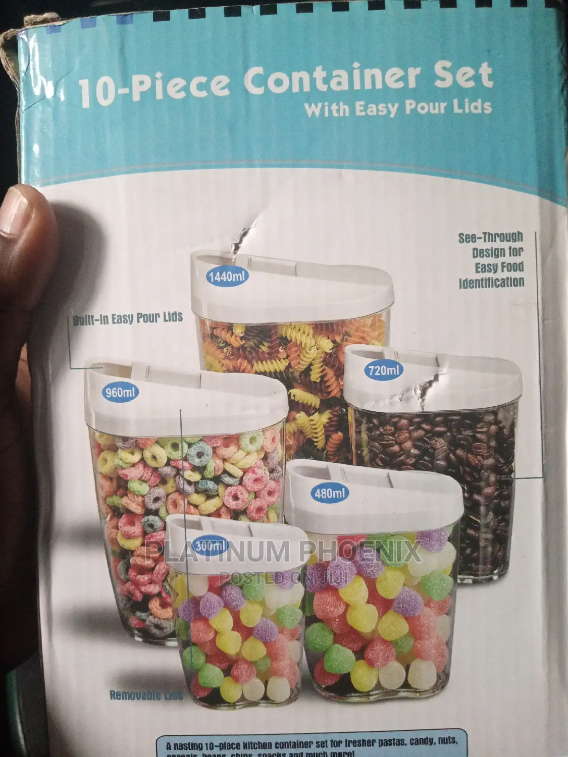 Cereal Containers