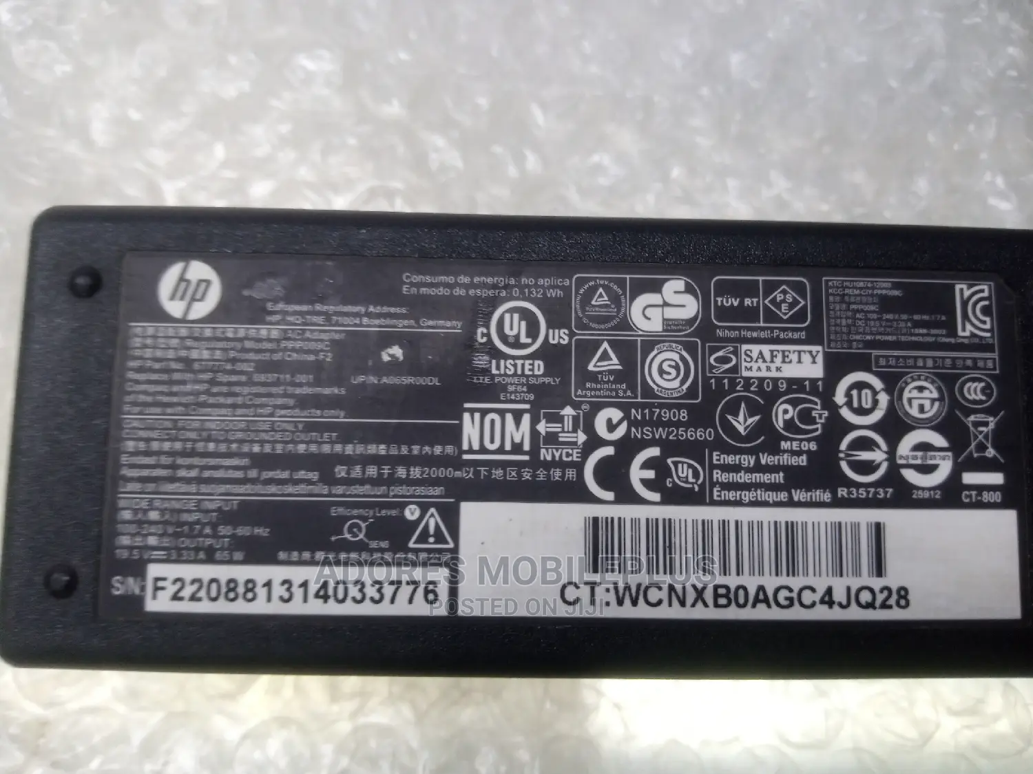Hp Original Big Mouth Charger