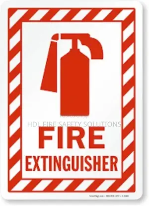 Fire Extinguisher Sign