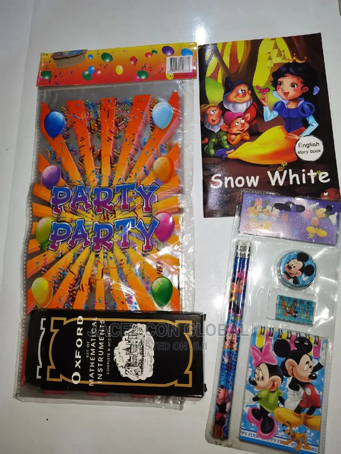 Party Packs Gift Items for Kids