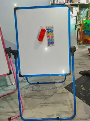 Standing Whiteboard With Pink or Blue Frame