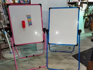 Standing Whiteboard With Pink or Blue Frame
