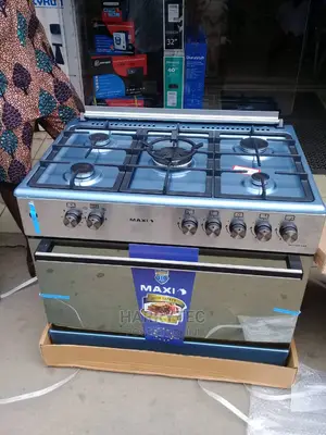 Maxi 5burner Gas Cooker With 2years Warranty